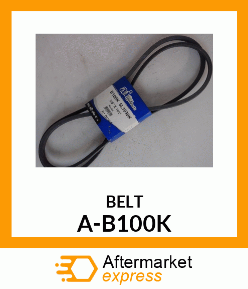 V-Belt - B-SECTION KEVLAR (BLUE) A-B100K