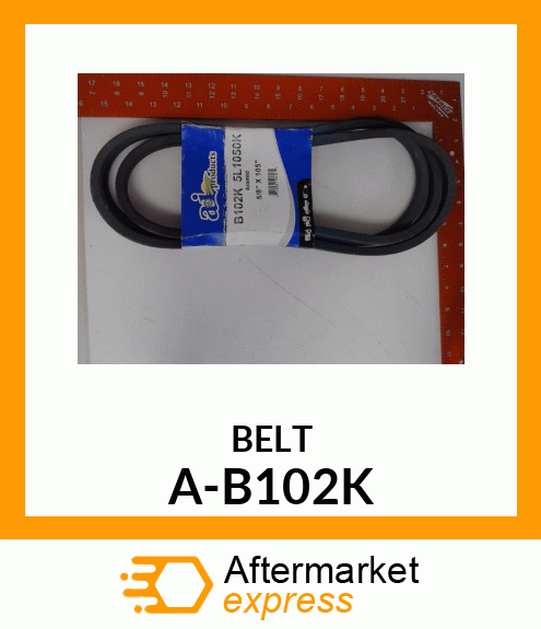 V-Belt - B-SECTION KEVLAR (BLUE) A-B102K