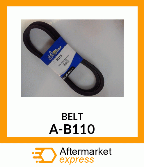 V-Belt - B-SECTION WRAPPED BELT A-B110