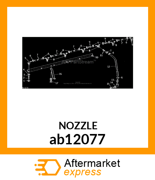 50 MESH NOZZLE STRAINER SCREEN ab12077