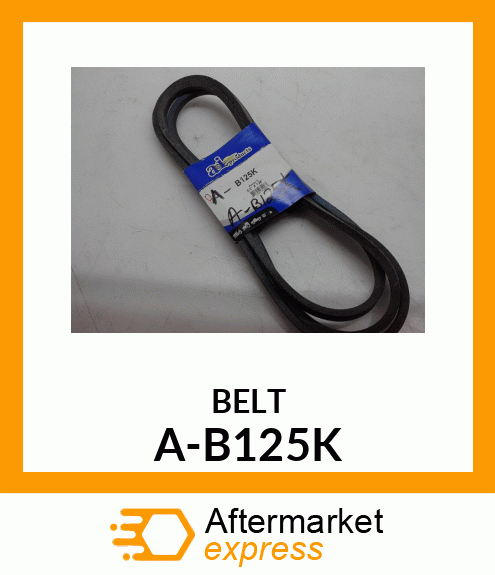 V-Belt - B-SECTION KEVLAR (BLUE) A-B125K