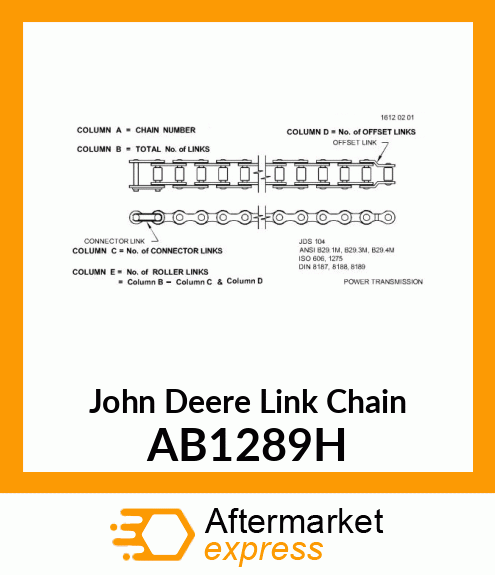 ROLLER CHAIN ASSY AB1289H