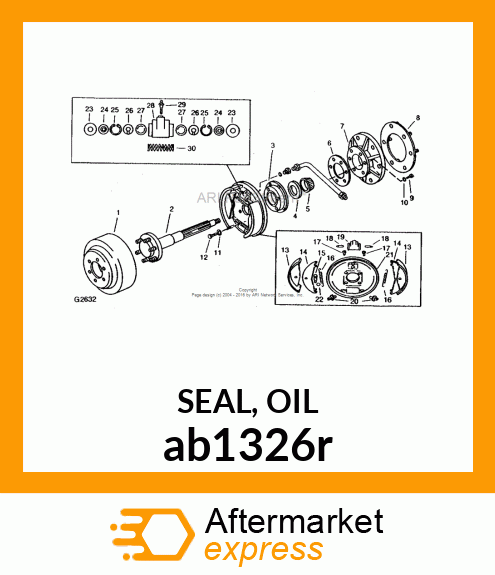 SEAL, OIL ab1326r