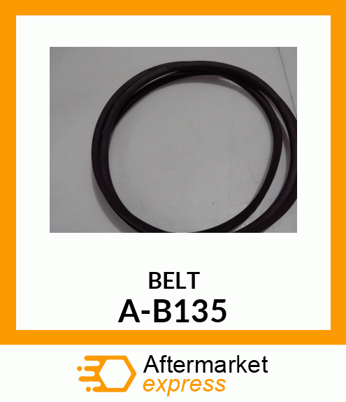 V-Belt - B-SECTION WRAPPED BELT A-B135