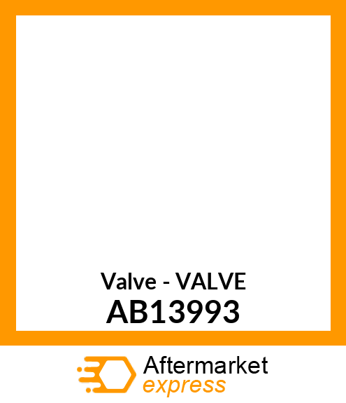 Valve - VALVE AB13993