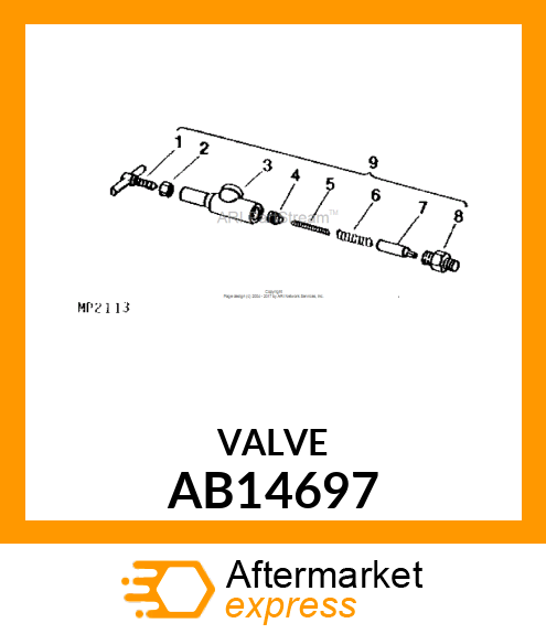 Valve AB14697