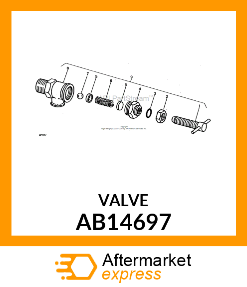 Valve AB14697