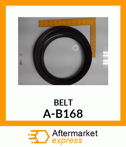 V-Belt - B-SECTION WRAPPED BELT A-B168