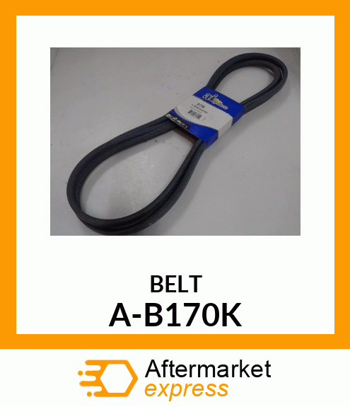 V-Belt - B-SECTION KEVLAR (BLUE) A-B170K