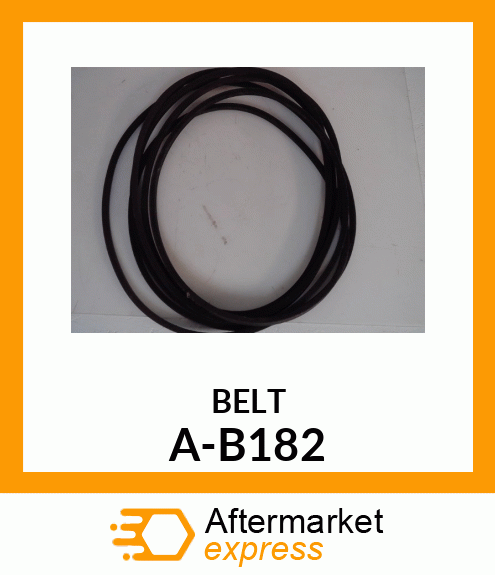 V-Belt - B-SECTION WRAPPED BELT A-B182