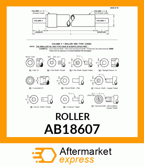 ROLLER AB18607