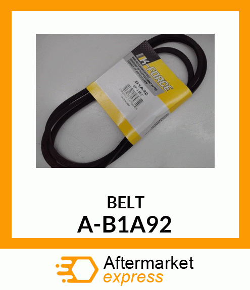 BELT A-B1A92