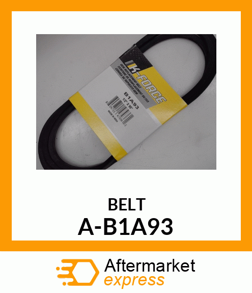 BELT A-B1A93