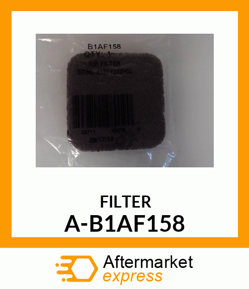 FILTER A-B1AF158