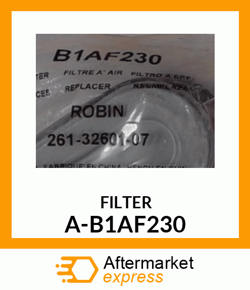 FILTER A-B1AF230