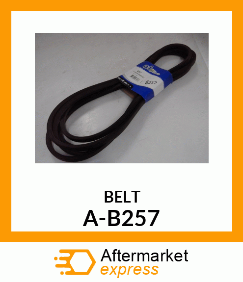 V-Belt - B-SECTION WRAPPED BELT A-B257