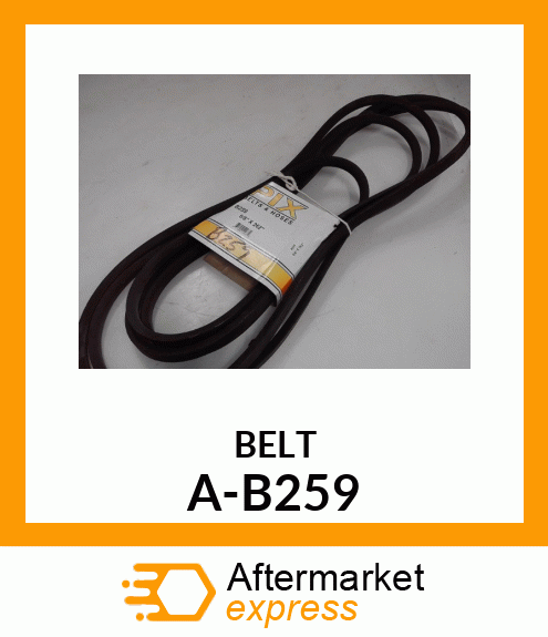 V-Belt - B-SECTION WRAPPED BELT A-B259