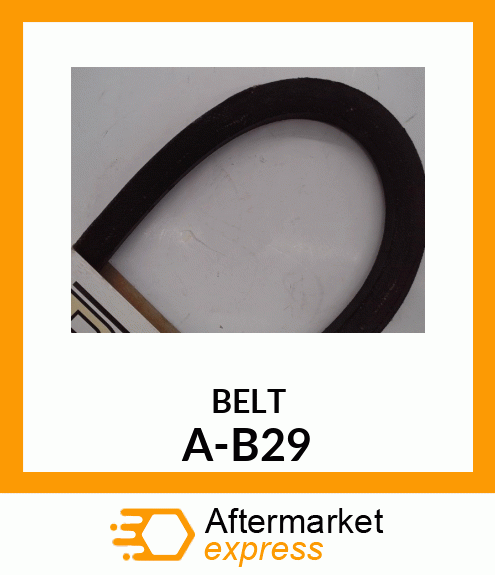 V-Belt - B-SECTION BELT (5L320) A-B29