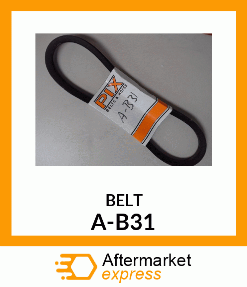 V-Belt - B-SECTION BELT (5L340) A-B31