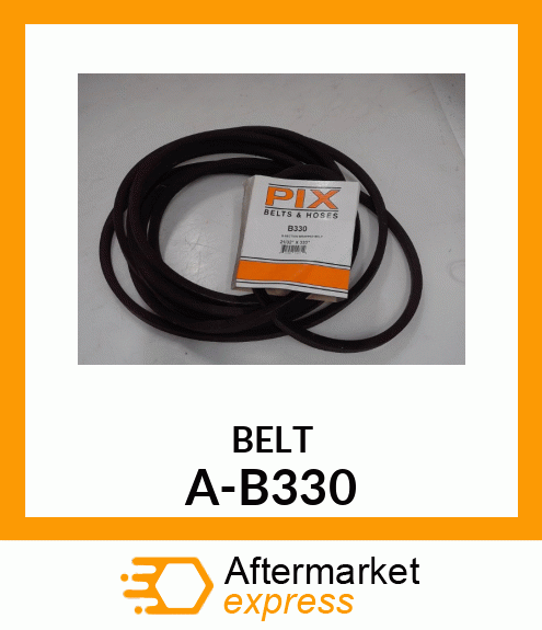 V-Belt - B-SECTION WRAPPED BELT A-B330