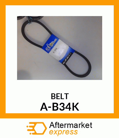 V-Belt - B-SECTION KEVLAR (BLUE) A-B34K