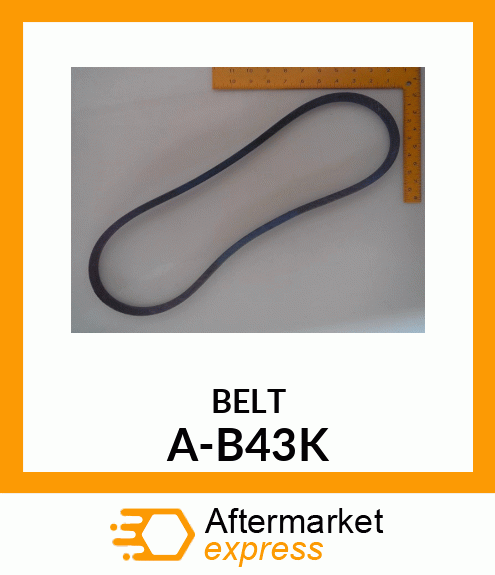 V-Belt - B-SECTION KEVLAR (BLUE) A-B43K