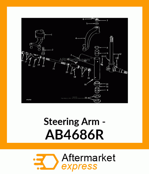 Steering Arm - AB4686R