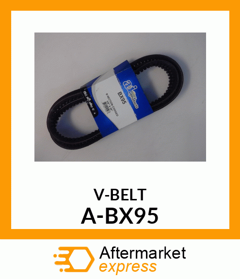 V-Belt - B-SECTION COGGED BELT A-BX95