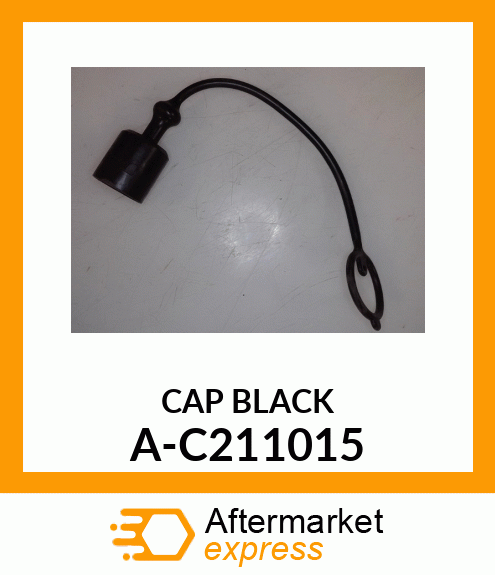 Cap - DUST CAP, 1/2-IN., BLACK A-C211015