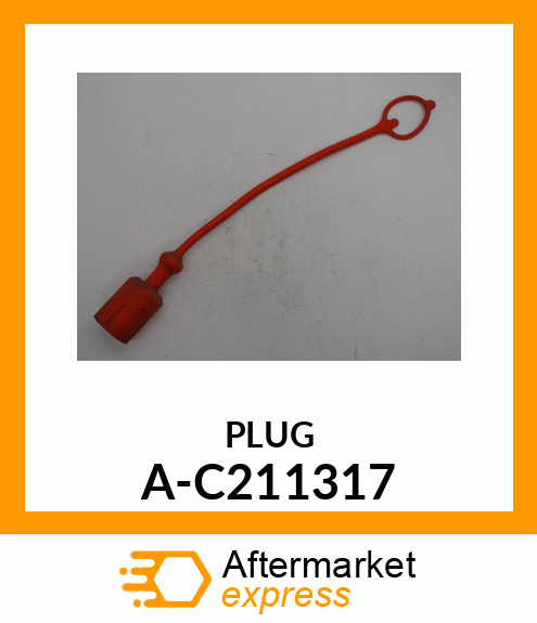 Cap - DUST CAP, 3/8-IN., RED A-C211317