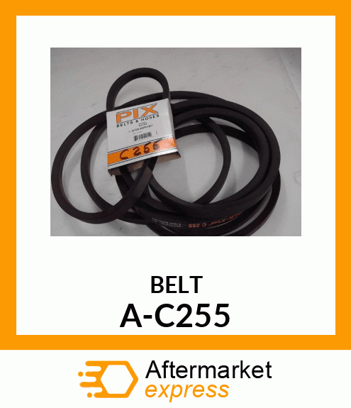 V-Belt - C-SECTION WRAPPED BELT A-C255