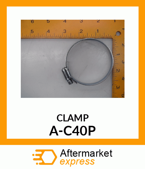 Hose Clamp - HOSE CLAMP (10 PK) A-C40P