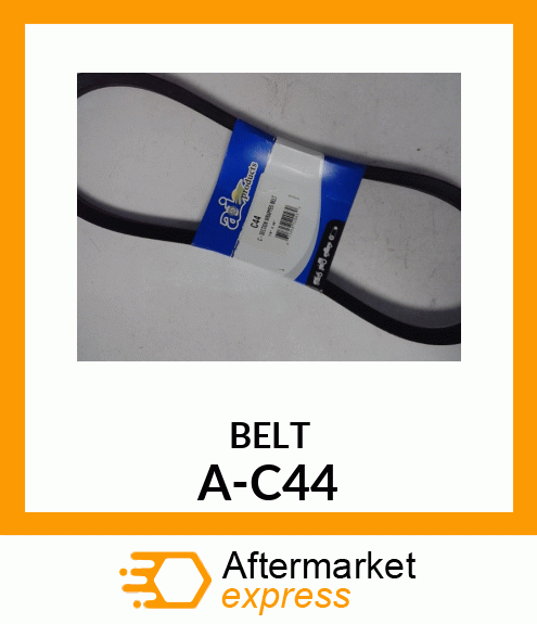 V-Belt - C-SECTION WRAPPED BELT A-C44