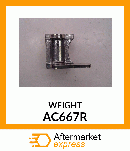 WEIGHT,GOVERNOR AC667R