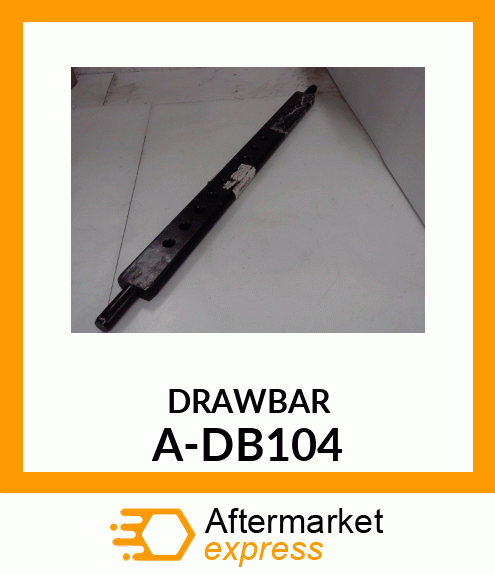 Drawbar - DRAWBAR, CAT 2, 32"X1.25" A-DB104