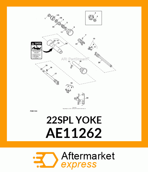 CLAMP YOKE AE11262