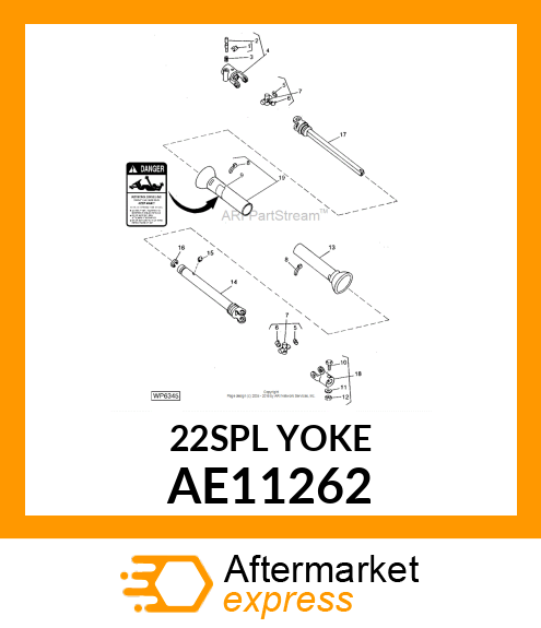 CLAMP YOKE AE11262