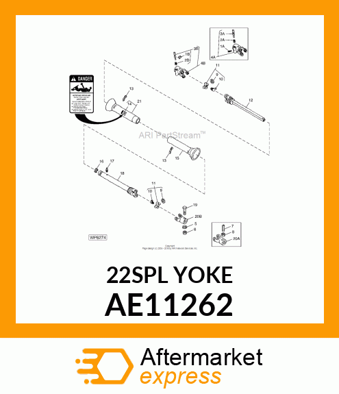 CLAMP YOKE AE11262