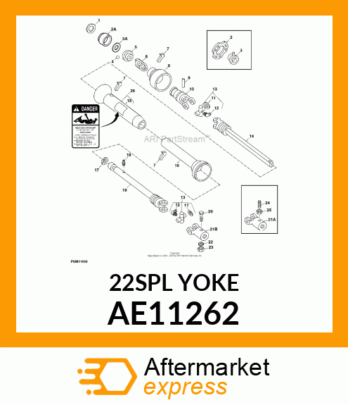 CLAMP YOKE AE11262