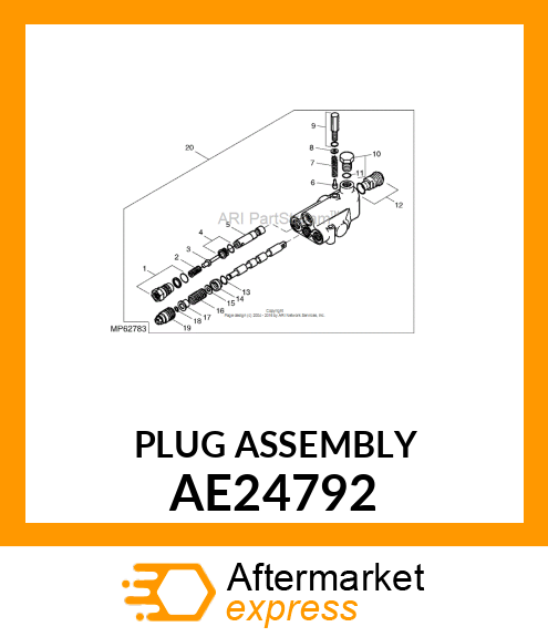 PLUG ASSEMBLY AE24792