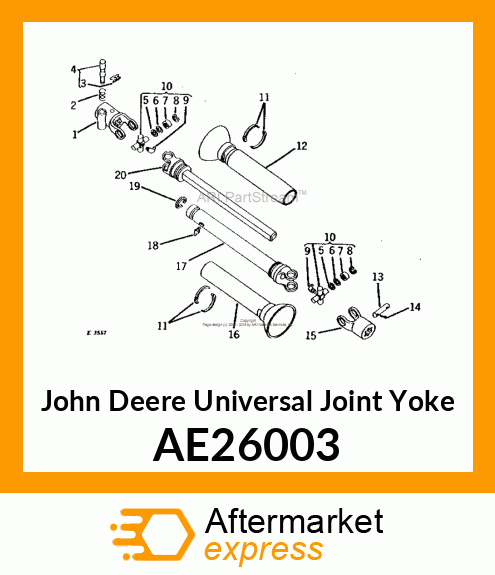 YOKE, QUICK AE26003