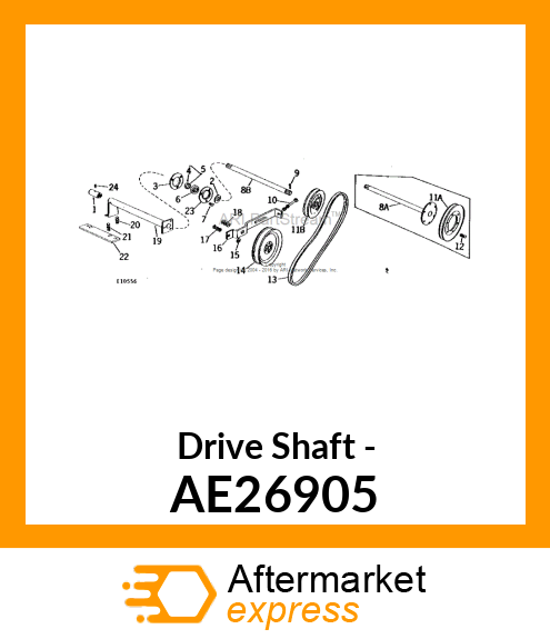 Drive Shaft - AE26905