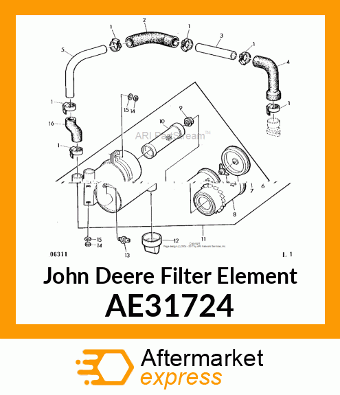 FILTER ELEMENT, AE31724