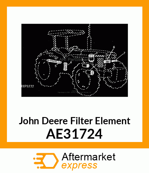 FILTER ELEMENT, AE31724