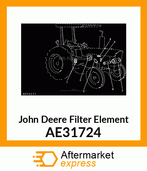 FILTER ELEMENT, AE31724