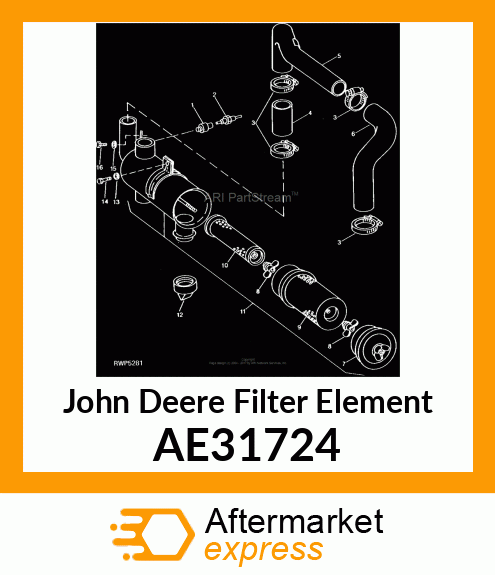 FILTER ELEMENT, AE31724