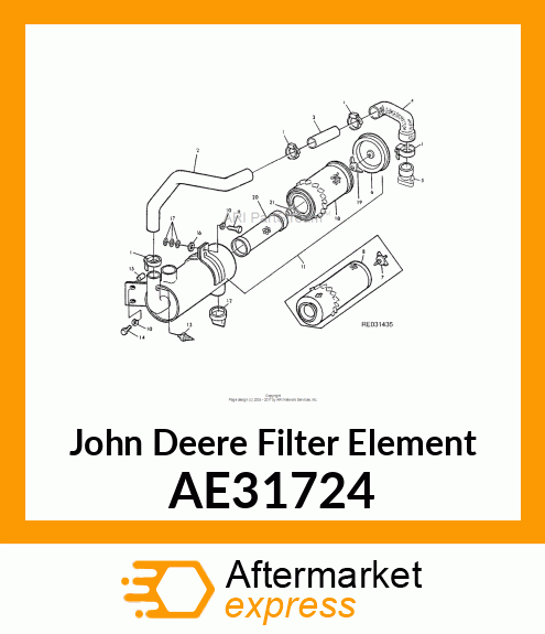 FILTER ELEMENT, AE31724