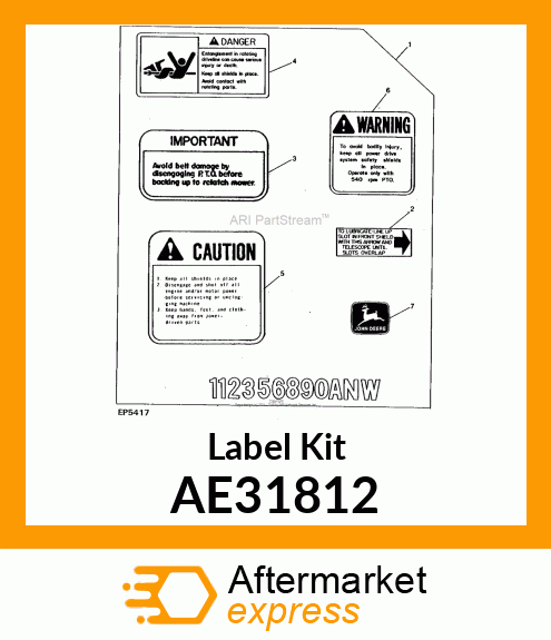 Label Kit AE31812