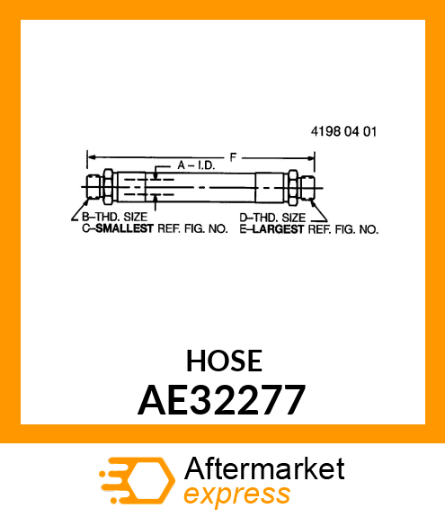 Hydraulic Hose AE32277