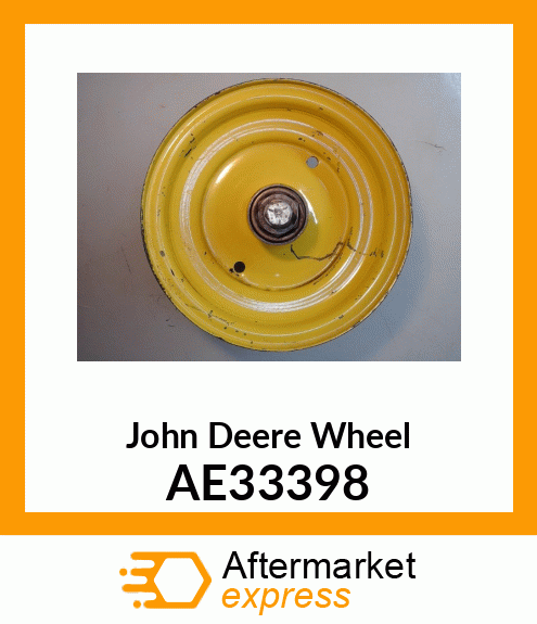 WHEEL W/CUPS AE33398